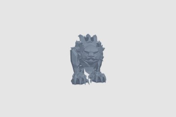 nidaleecougar_美洲狮 3D打印模型
