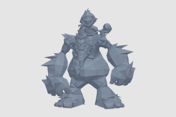 nunu_雪人骑士 3D打印模型