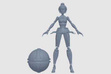 oriana_发条魔灵 3D打印模型