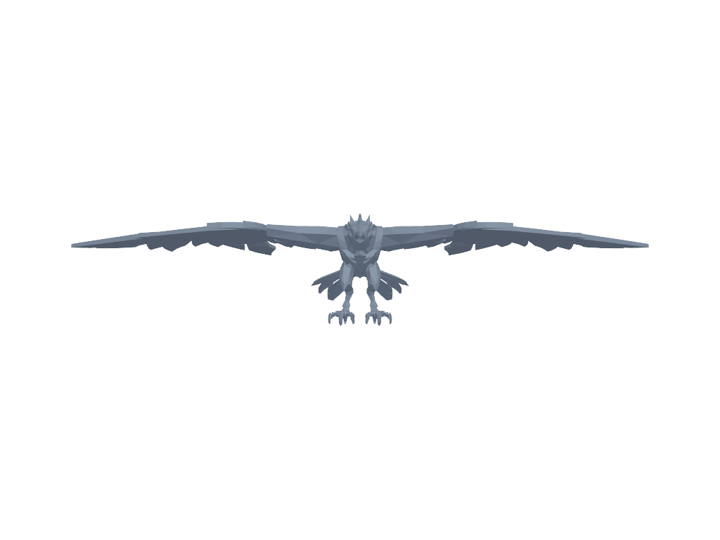 quinnvalor_老鹰 3D打印模型