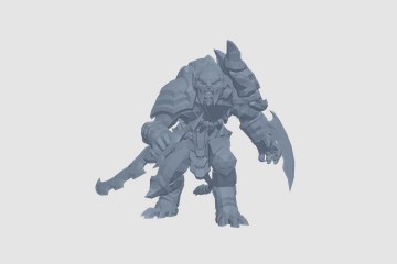 rengar_headhunter_傲之追猎者 3D打印模型