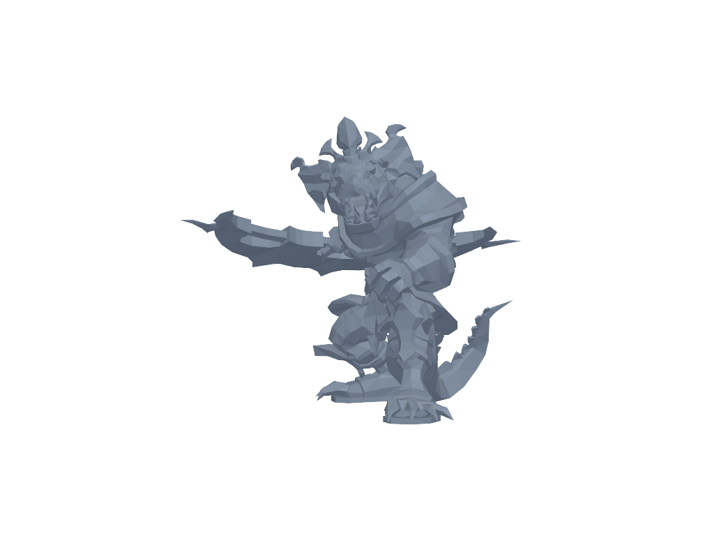 renekton_荒漠屠夫 3D打印模型