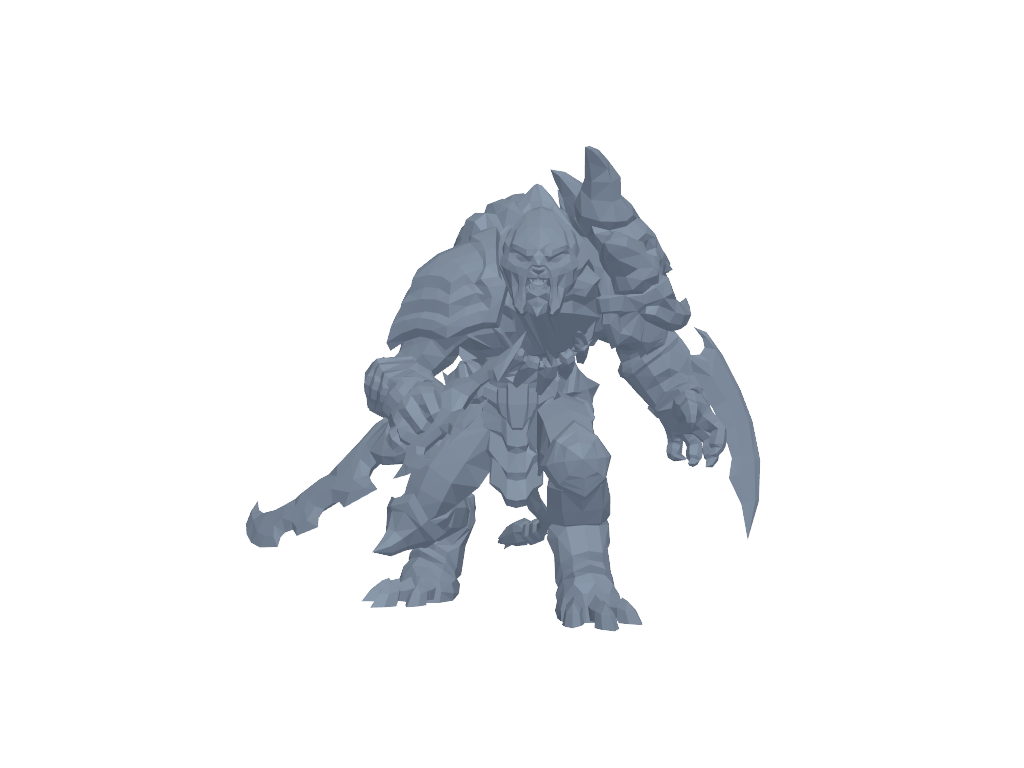rengar_headhunter_傲之追猎者 3D打印模型
