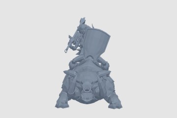 sejuani_凛冬之怒 3D打印模型