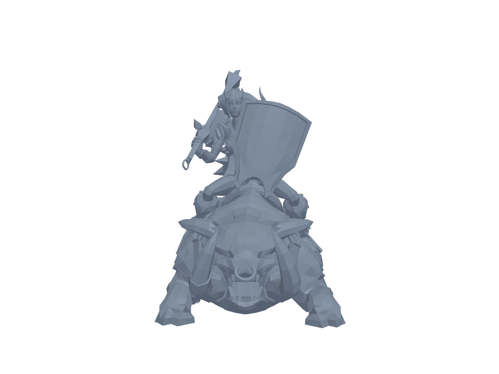 sejuani_凛冬之怒 3D打印模型