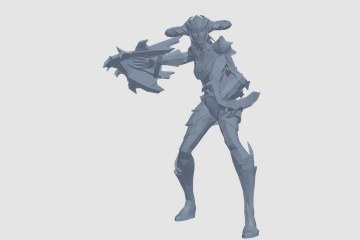 shyvana_龙血武姬 3D打印模型