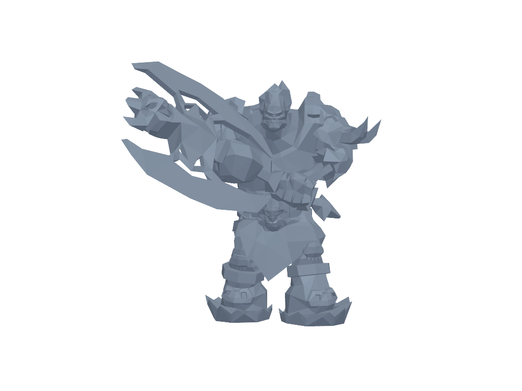 sion_亡灵战神 3D打印模型