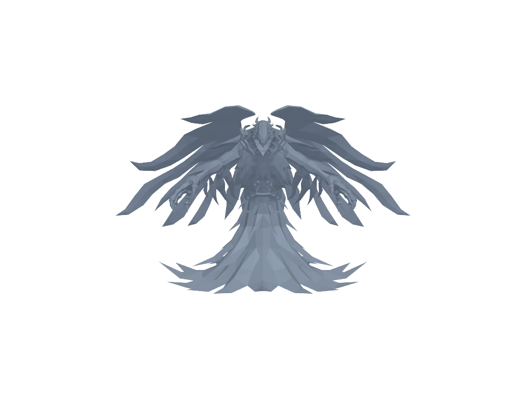 swainraven_策士统领乌鸦形态 3D打印模型