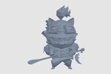 teemo_迅捷斥候提莫 3D打印模型