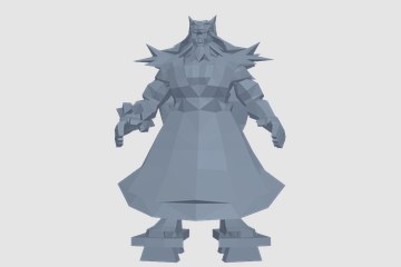 udyr_兽灵行者乌迪尔 3D打印模型