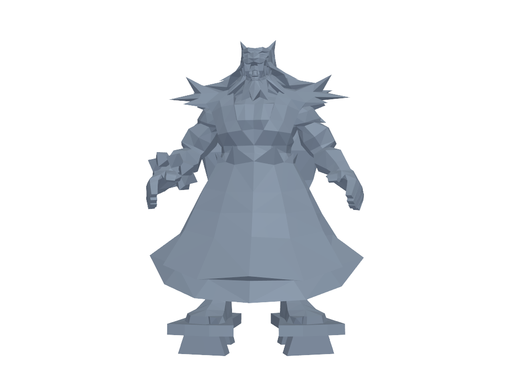udyr_兽灵行者乌迪尔 3D打印模型