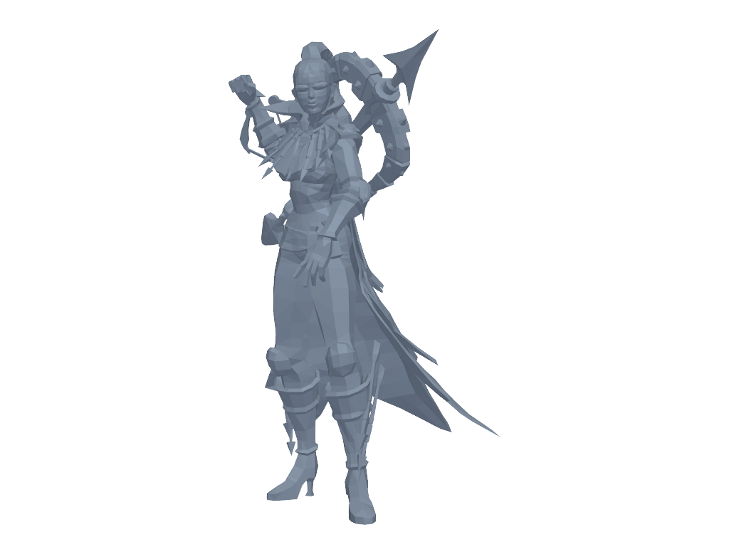 vayne_暗夜猎手薇恩 3D打印模型