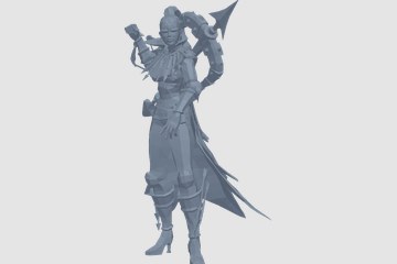 vayne_暗夜猎手薇恩 3D打印模型