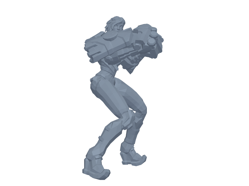 vi_皮城执法官蔚 3D打印模型