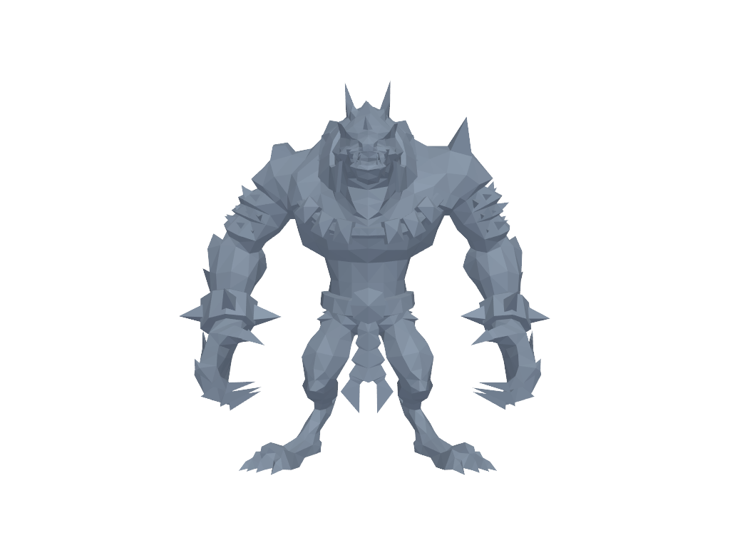 warwick_嗜血猎手 3D打印模型