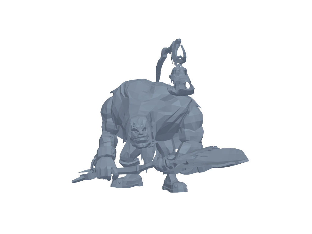 yorick_掘墓者 3D打印模型