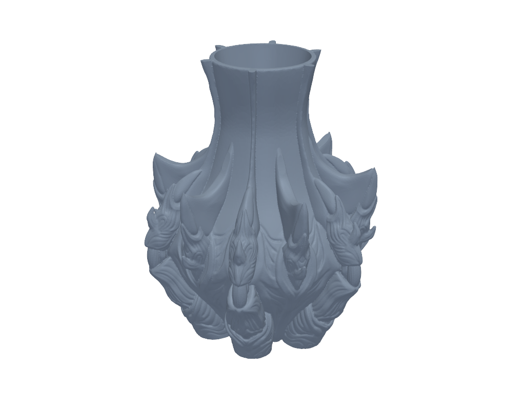 CLAWVASE 3D打印模型