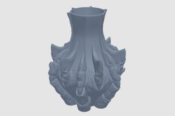 CLAWVASE 3D打印模型