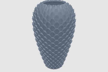 DRAGONSCALEVASE02 3D打印模型