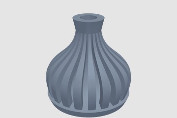 LUNISHORTVASE 3D打印模型