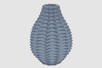 RIBBEDVASE 3D打印模型