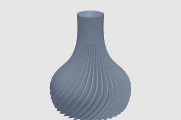 RIDGEDVASE 3D打印模型