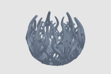 FLUTTERPL 3D打印模型