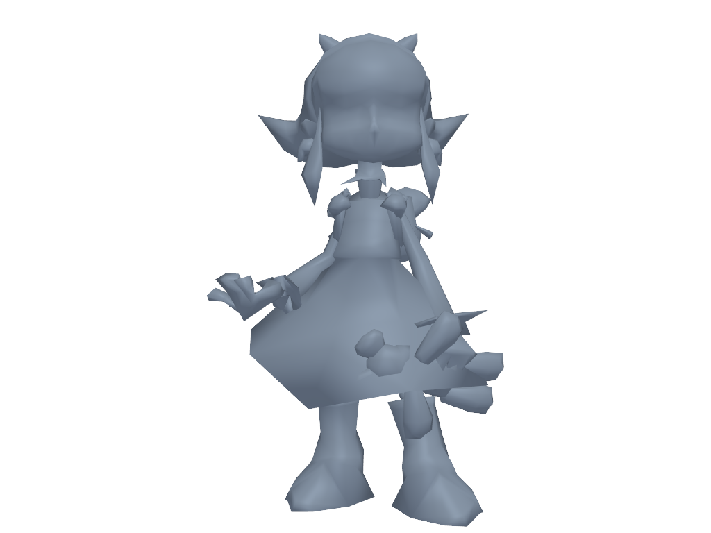 annie_黑暗之女 3D打印模型