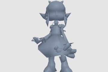 annie_黑暗之女 3D打印模型
