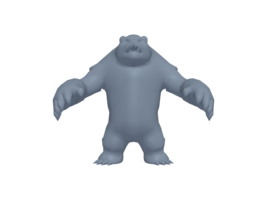 annietibbers_泰迪熊 3D打印模型