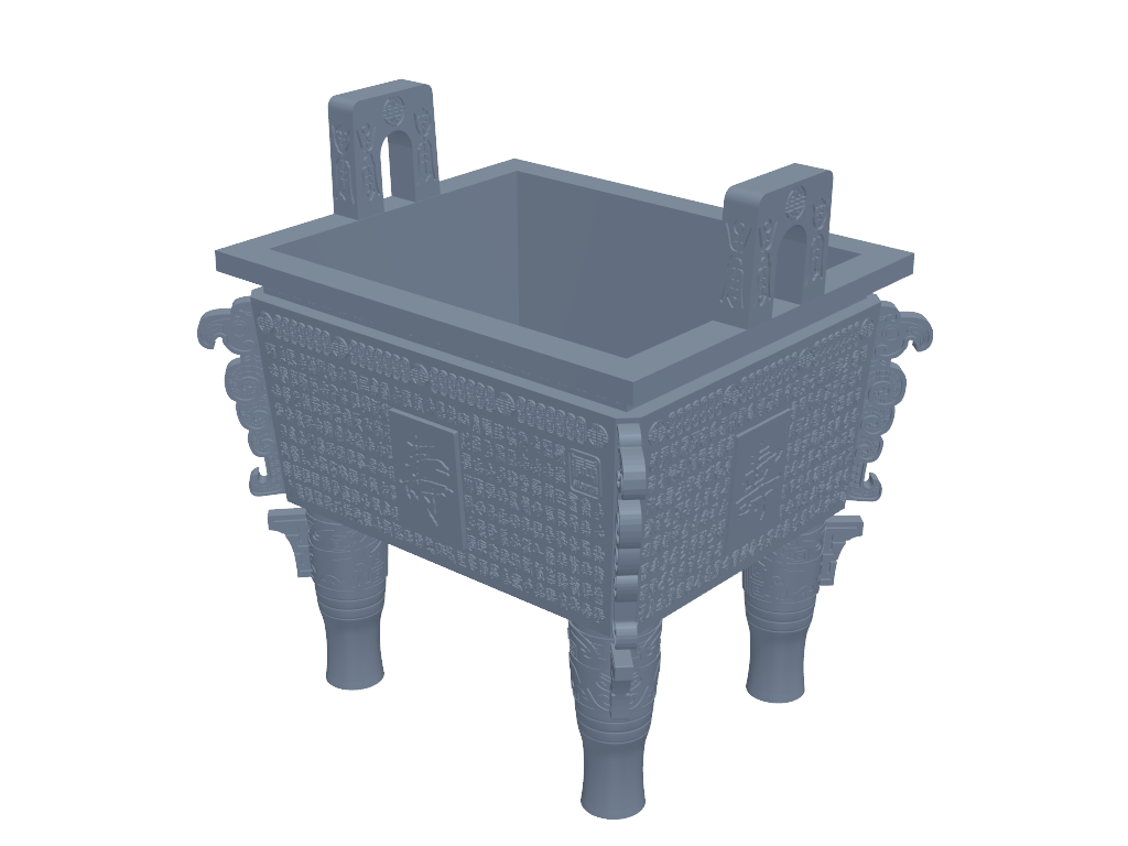 寿鼎 3D打印模型