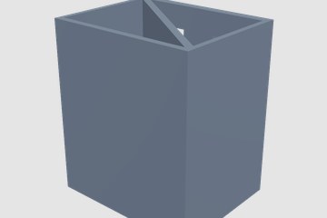 爬行者笔筒-我的世界 3D打印模型