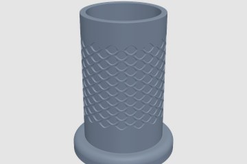瓶塞笔筒 3D打印模型