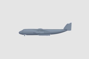 Antonov An-225 3D打印模型