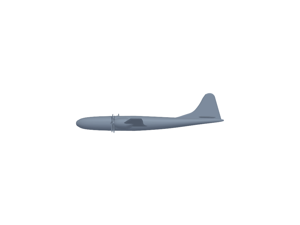 Boeing B-29 Superfortress 3D打印模型
