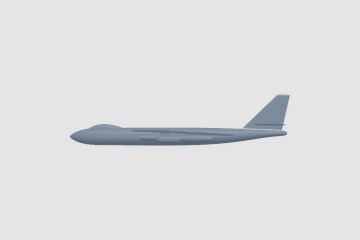 Boeing B-47 Stratojet 3D打印模型