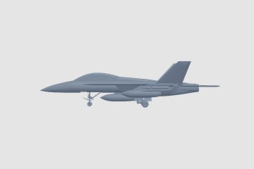 Boeing EA-18G Growler 3D打印模型