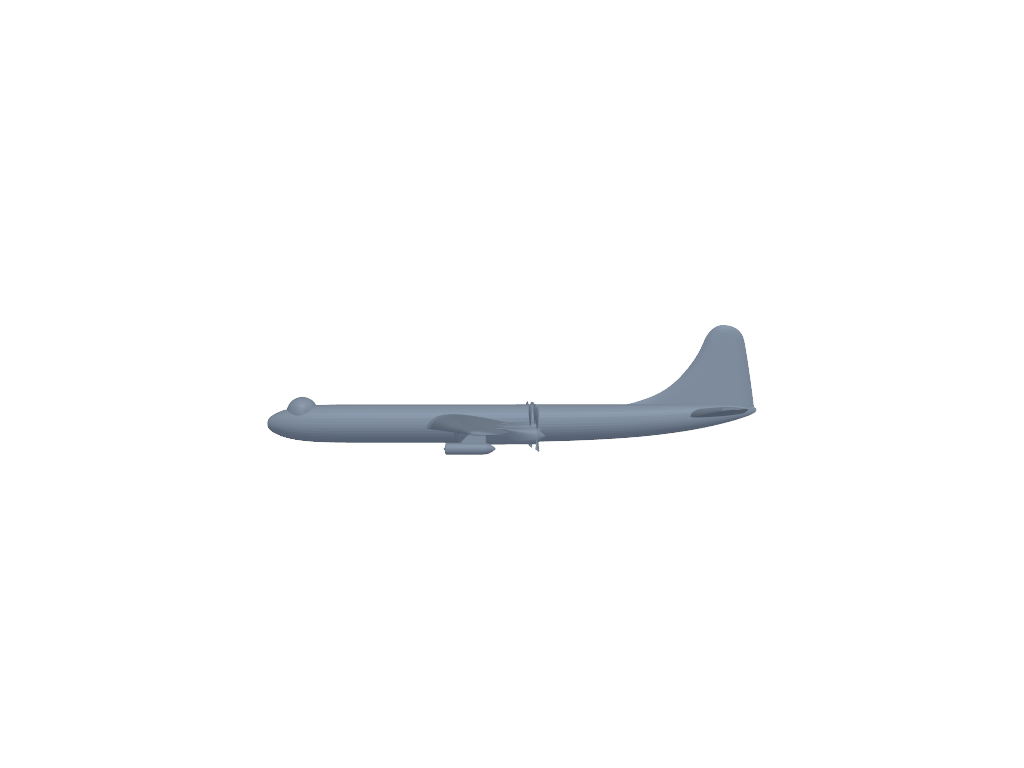 Convair B-36 Peacemaker 3D打印模型