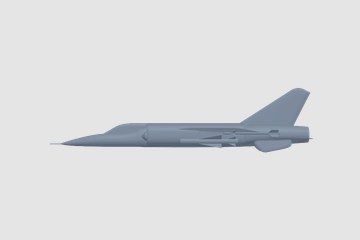 Dassault Mirage F1 3D打印模型