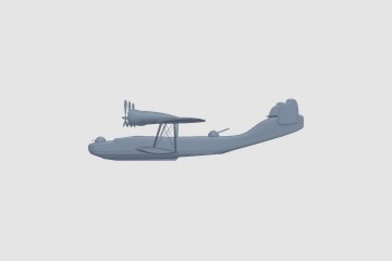 Dornier Do 24 3D打印模型