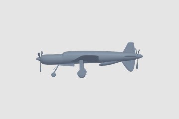 Dornier Do 335 3D打印模型