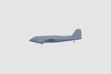 Douglas C-47 Skytrain 3D打印模型