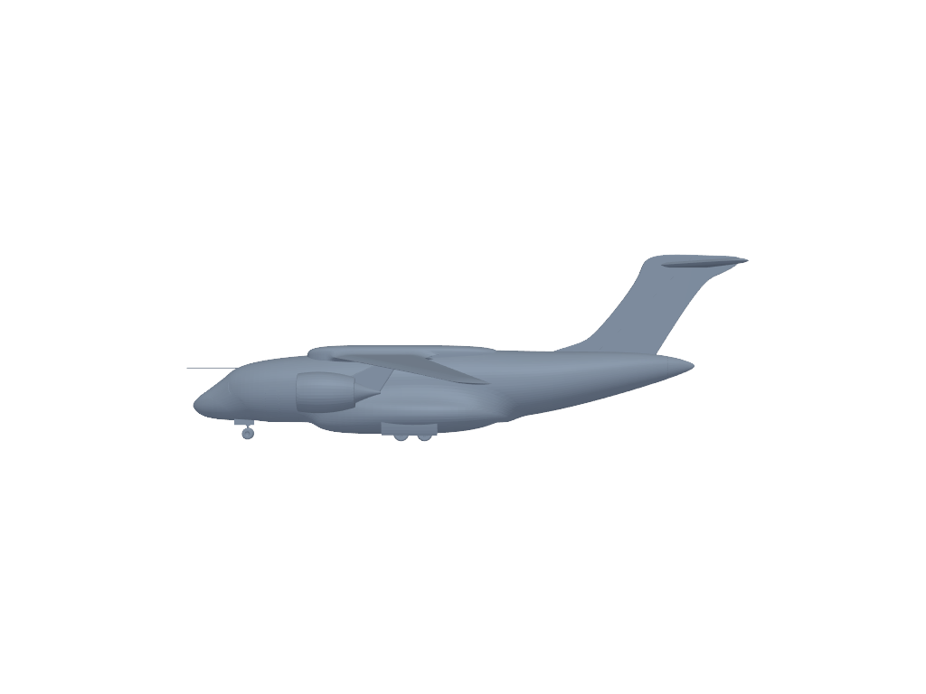 Embraer C-390 Millumin 3D打印模型