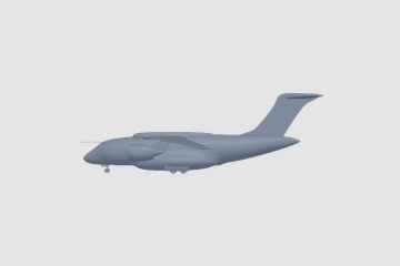 Embraer C-390 Millumin 3D打印模型