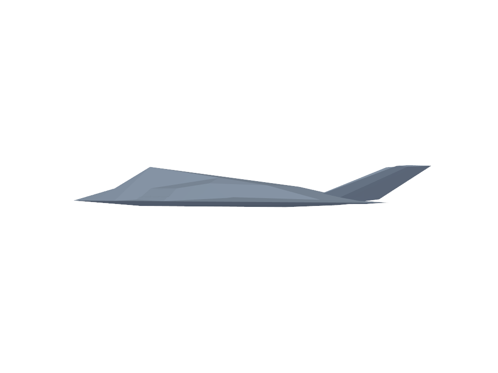 F-117S 3D打印模型