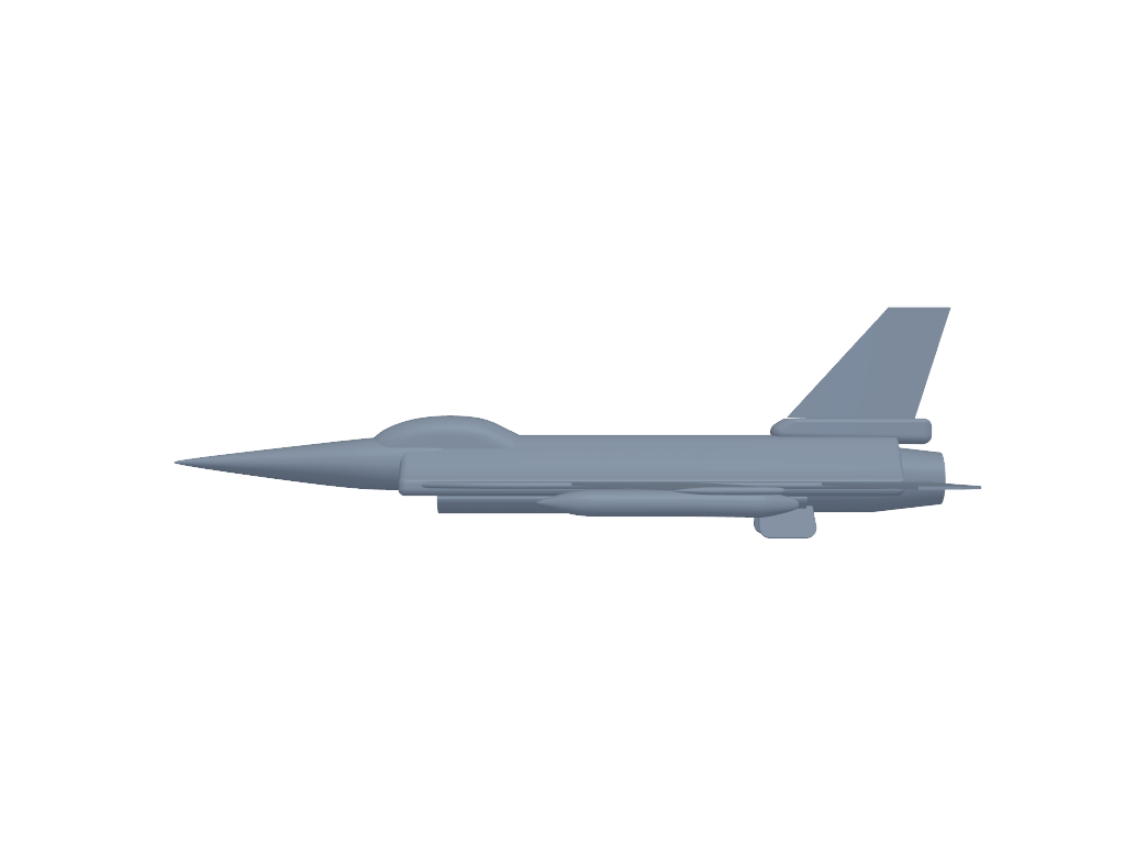 F-16 Fighting Falcon (USAF Thunderbird v2 3D打印模型