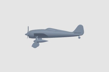 Focke-Wulf FW-190 3D打印模型