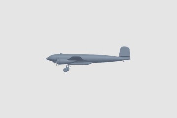Focke-Wulf Fw-200 Condor 3D打印模型