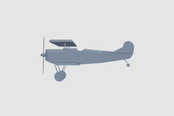 Fokker Dv.II 3D打印模型