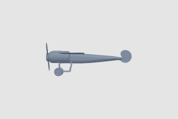 Fokker E.III 3D打印模型